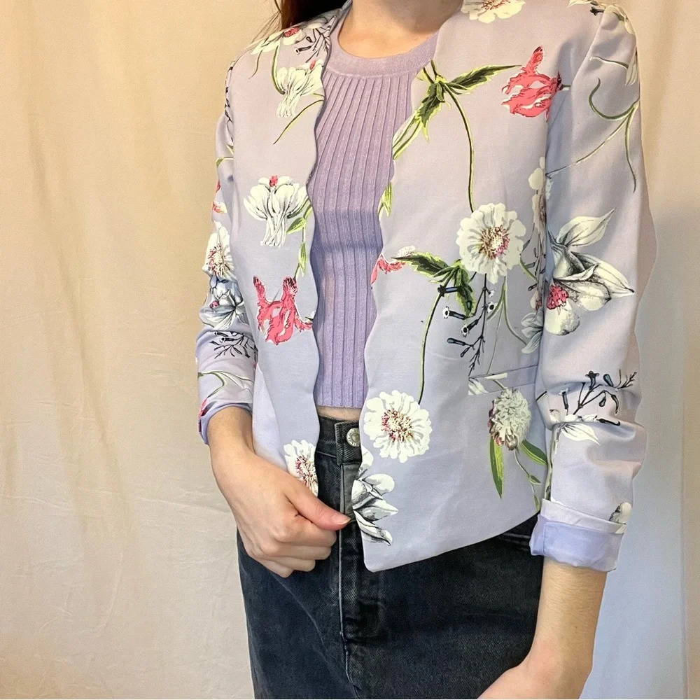 NWT Cropped Blazer